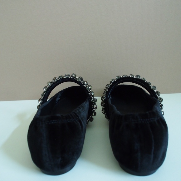Tory Burch Crystal Ballet Flat S: 9 - Picture 5 of 9